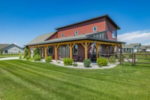 Bozeman Farmhouse exterior